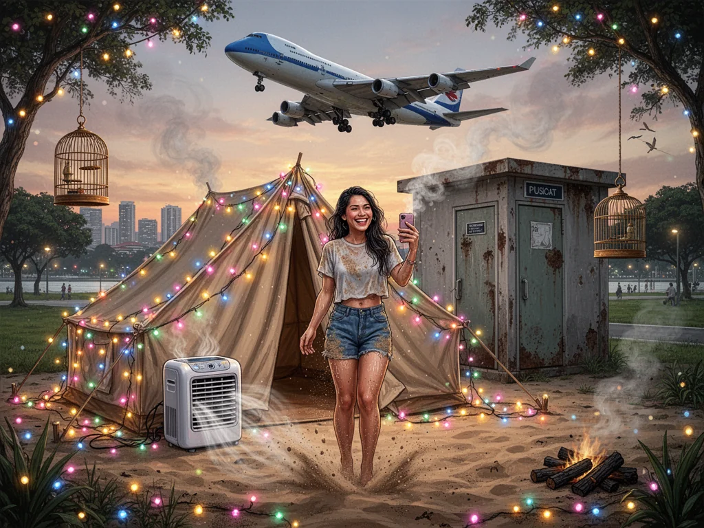 Socialites Pay $600 To Simulate Homelessness With Fairy Lights