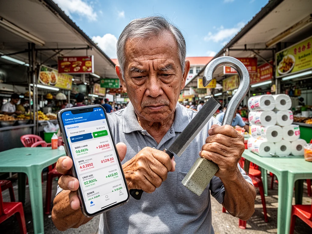 Sinkies Eagerly Await 1:4 Exchange Rate As Malaysia Collapses