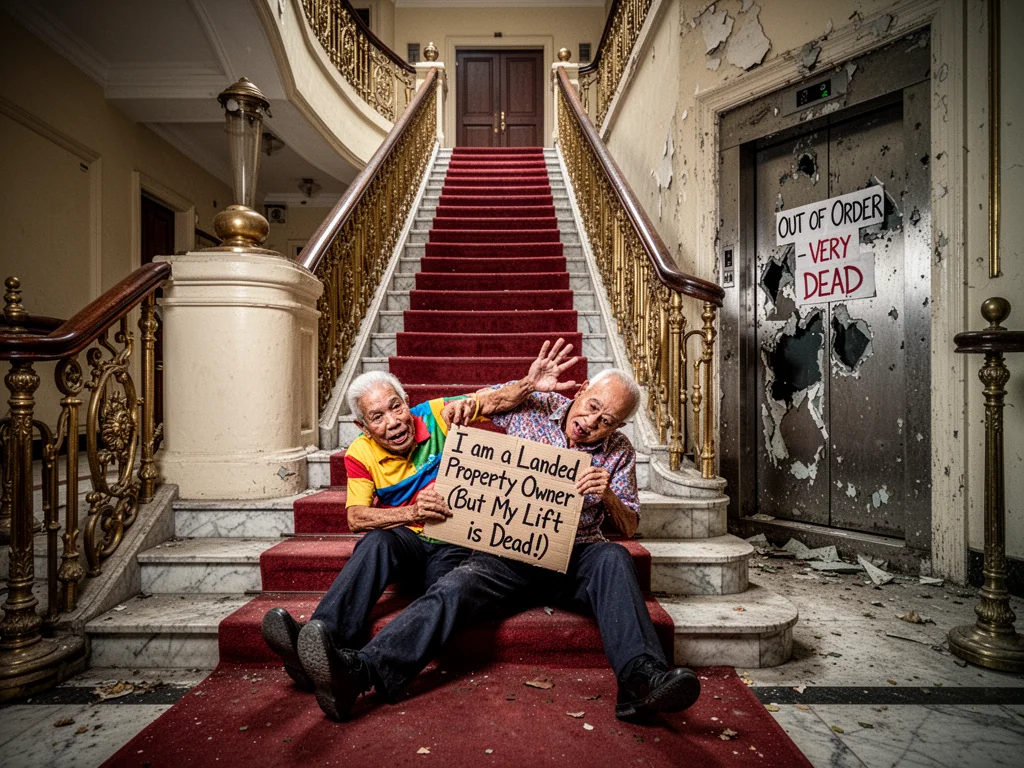 Old Condo Owners Demand HDB Peasants Pay For Their Lifts