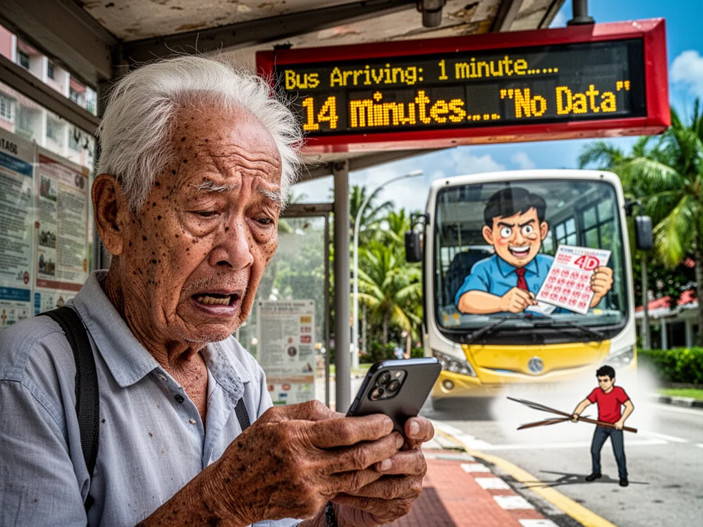 LTA Confirms Bus Arrival Apps Are Sophisticated Torture Devices