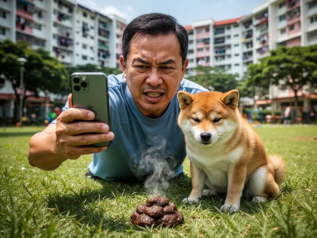 Stomper Finally Feels Important After Filming Dog Shitting In Grass