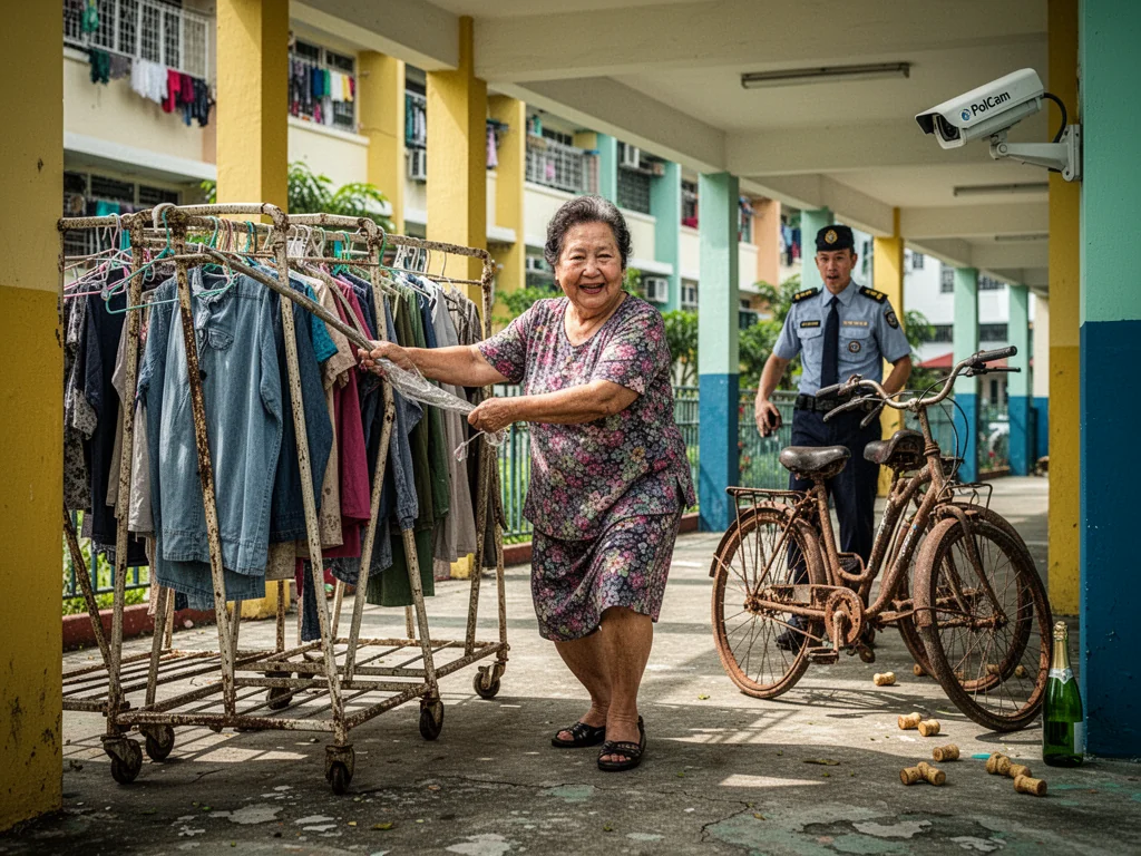 Town Council Declares Mission Accomplished As Laundry Racks Immediately Return