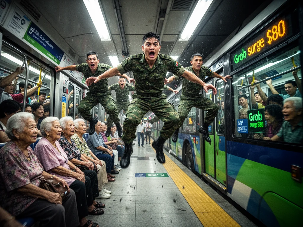 SAF Declares Sprinting For Last MRT ‘Most Effective’ IPPT Training Method
