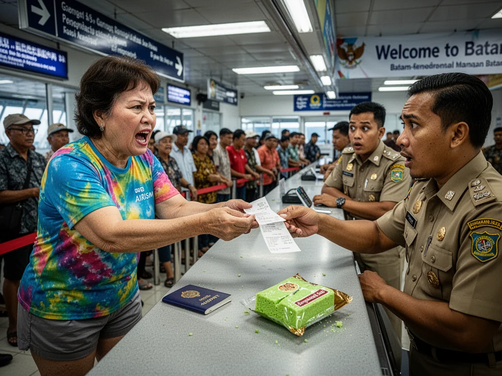 Sinkie Auntie Demands Official Receipt For Batam Bribe To Claim GST