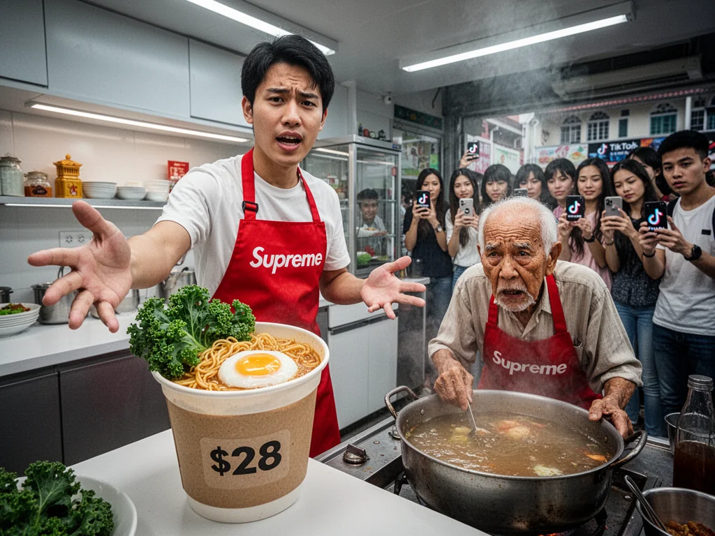 Local Graduate Ends 60-Year Legacy By Putting Kale In Laksa
