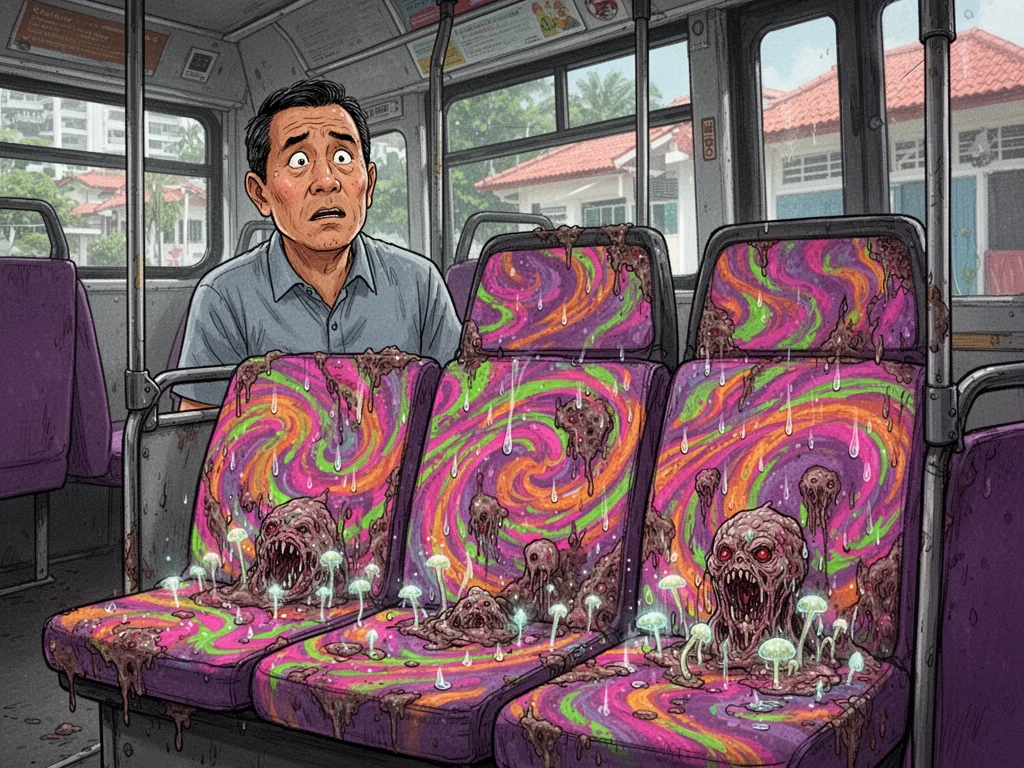 LTA Admits Bus Seat Patterns Designed To Camouflage Human Decay