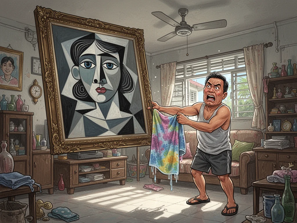 Sinkie Wins $1.5M Picasso, Complains It Looks Like A Stroke