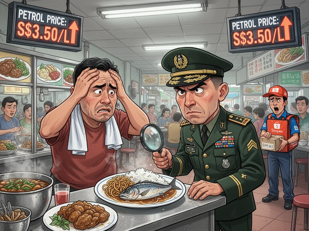 Sinkies Pissed That Pentagon’s War Crimes Are Inflating Petrol Prices