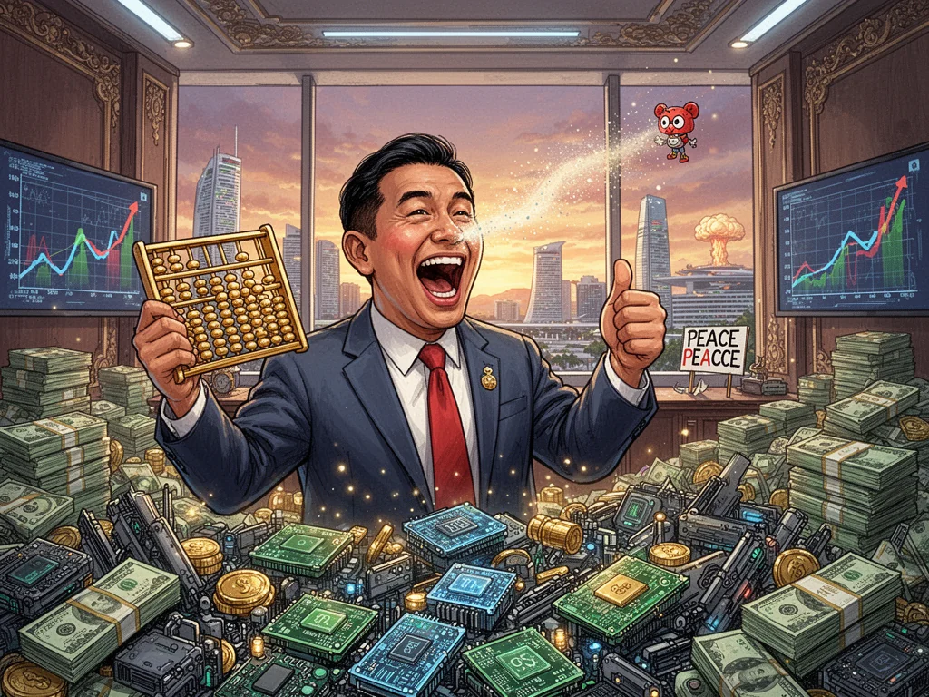 “Fuck World Peace, We Have AI Chips,” Says Ecstatic Ministry