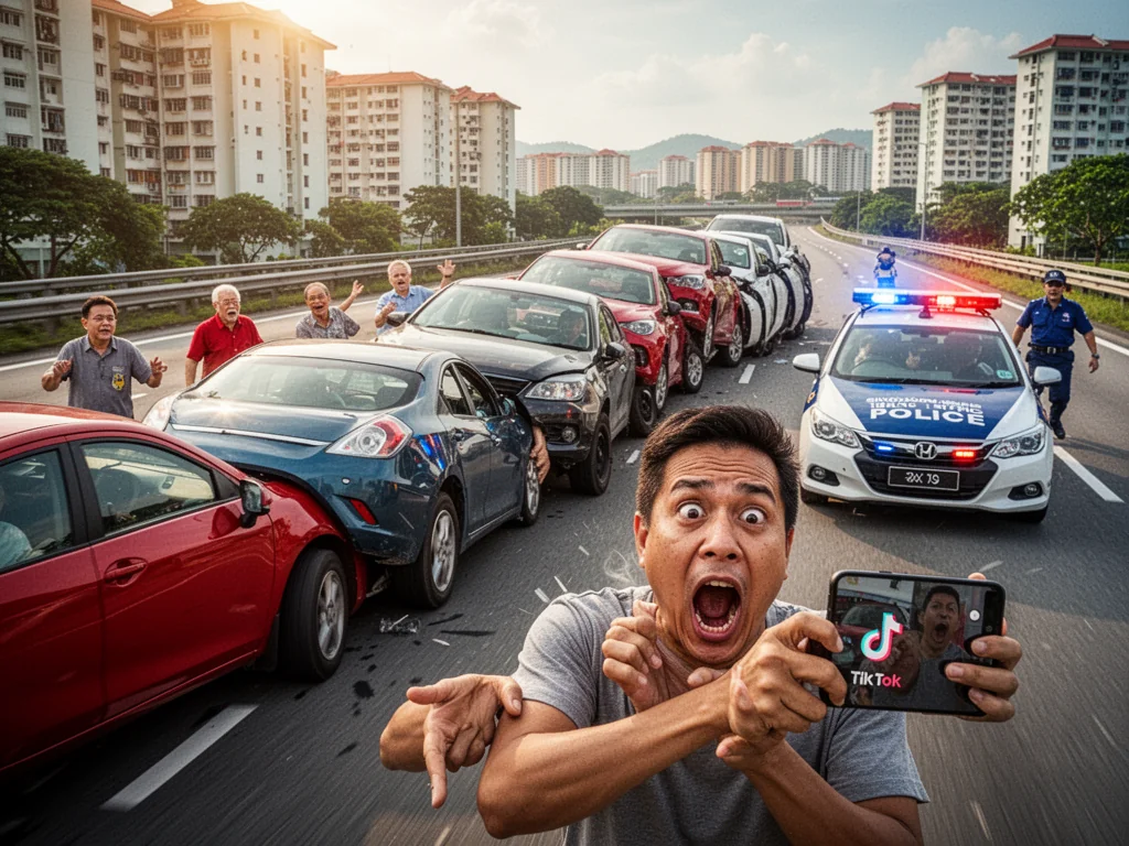 CTE Drivers Mistake Police Sirens For Invitation To Human Centipede