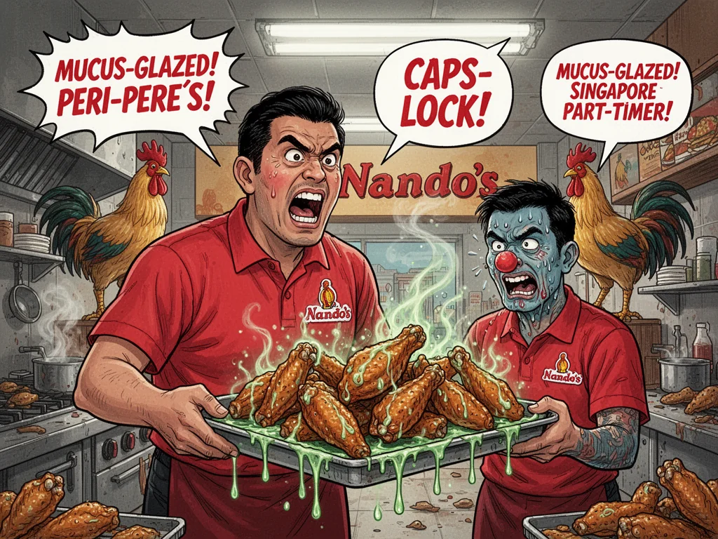 Nando’s Manager Confirms Staff Mucus Is New Secret Peri-Peri Ingredient