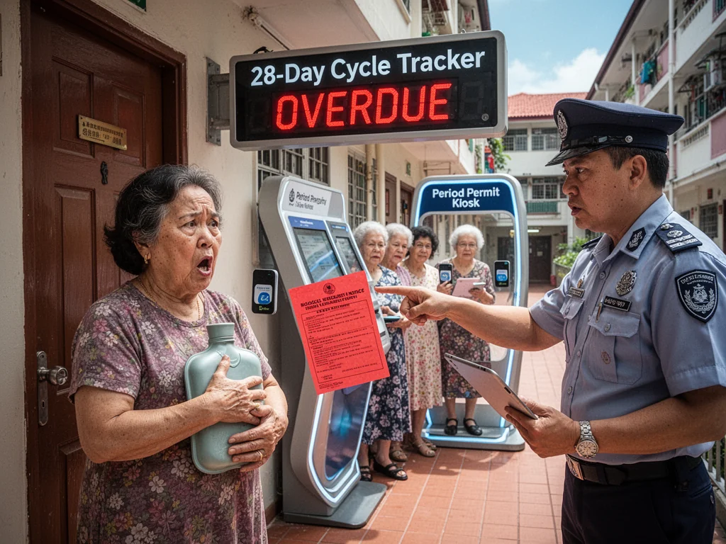 Singaporean Woman Fined For Menstruating Without Valid NEA Bio-Waste Permit