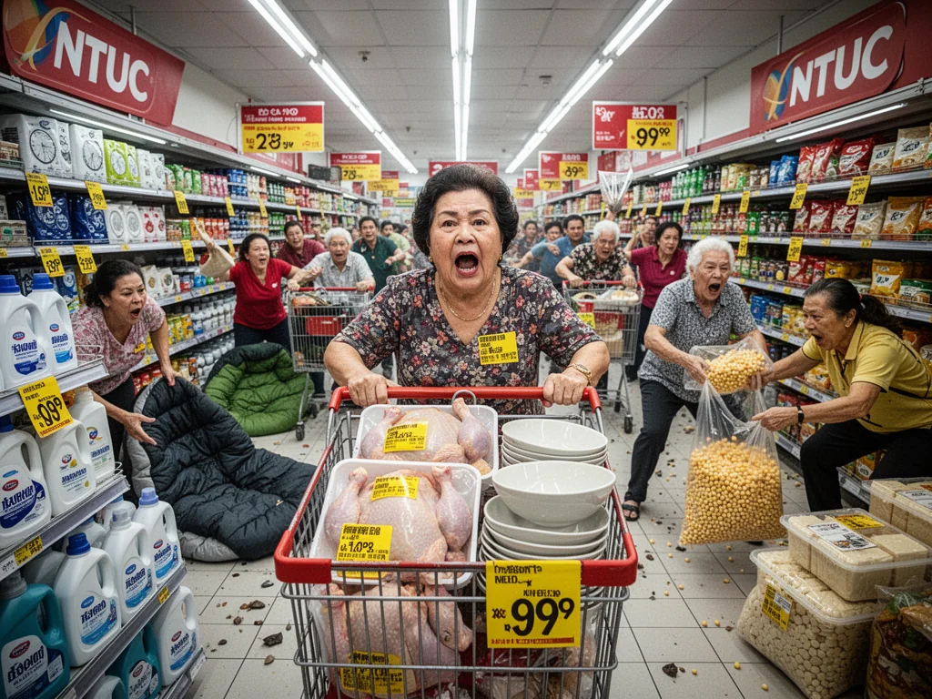 Sinkie Beats Inflation By Only Buying FairPrice ‘Must-Buy’ Yellow Tags