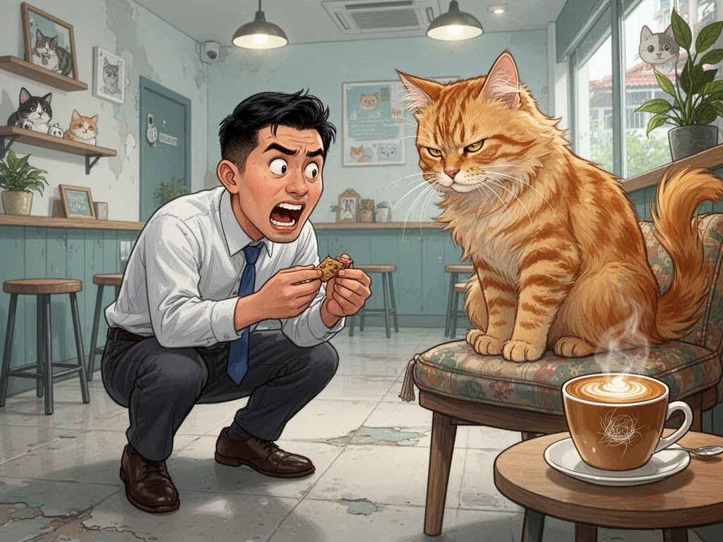 Local Man Pays $30 Hourly Rate For Feline Mental Abuse