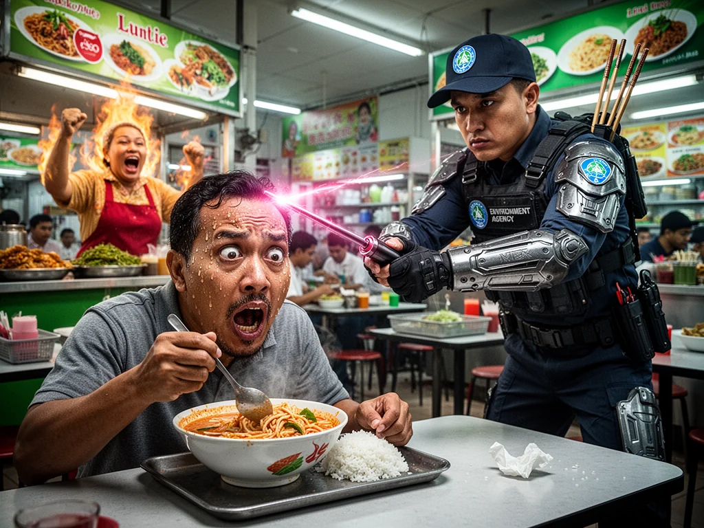 NEA To Publicly Execute Diners Who Forget To Return Trays