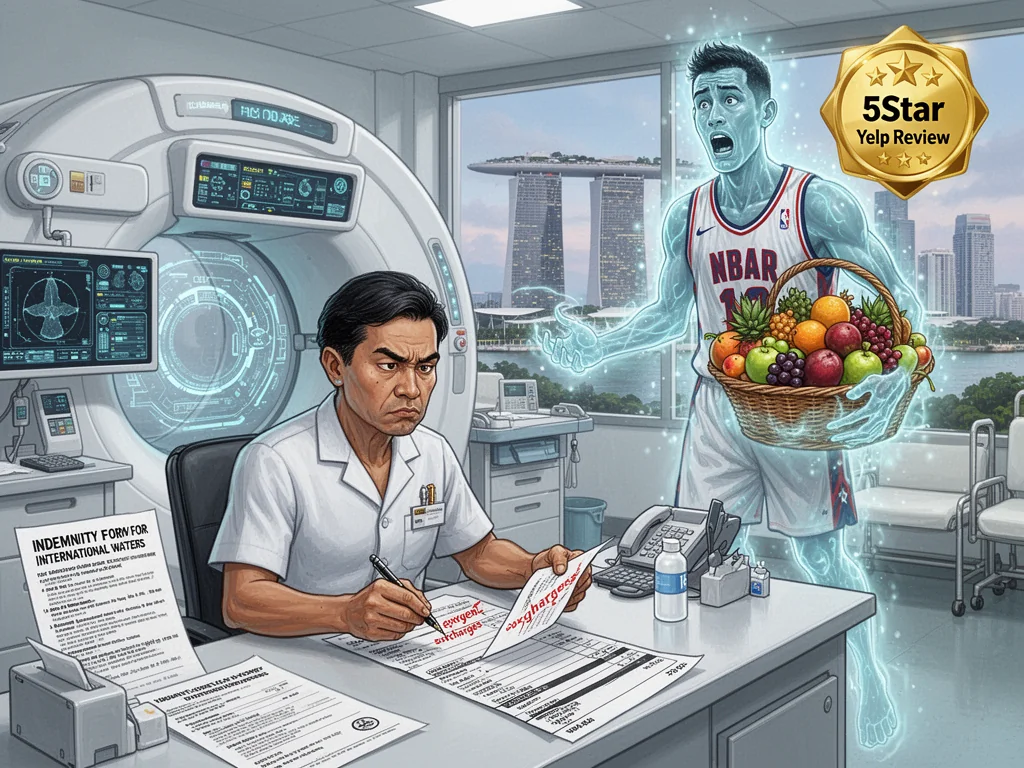 Singapore Medical Tourism Board Furious At NBA Player For Dying Anyway