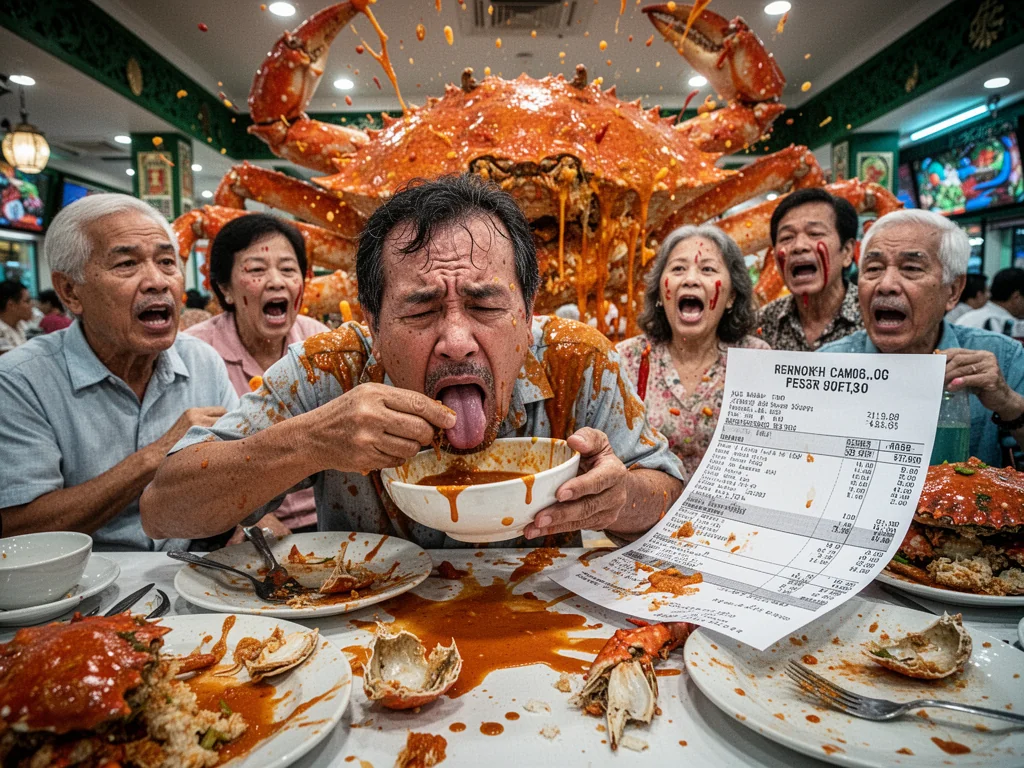 Local Family Declares Bankruptcy After Ordering 'Market Price' Chilli Crab