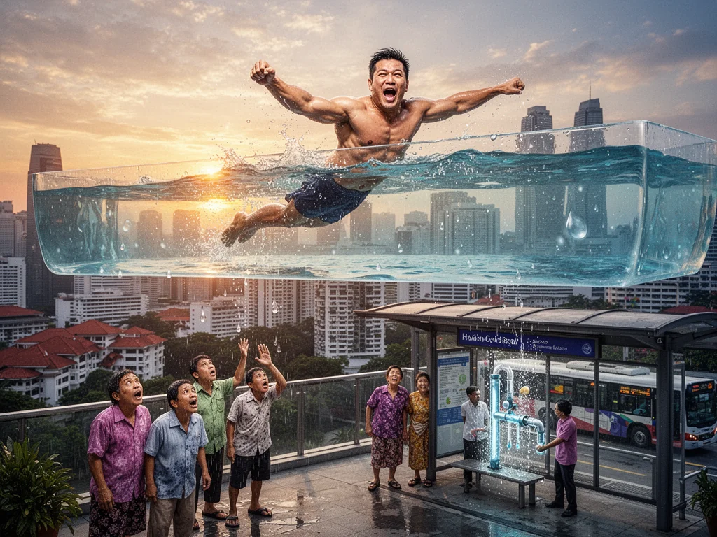 New Singapore Penthouse Pool Designed For Superior Sinkie-Shaming