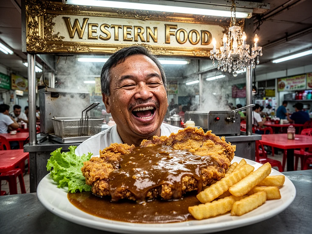 Man Thinks Sizzling Hotplate Is Peak European Fine Dining