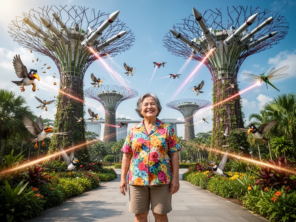 Supertrees To Vaporise Any Animal Refusing To Follow Park Rules