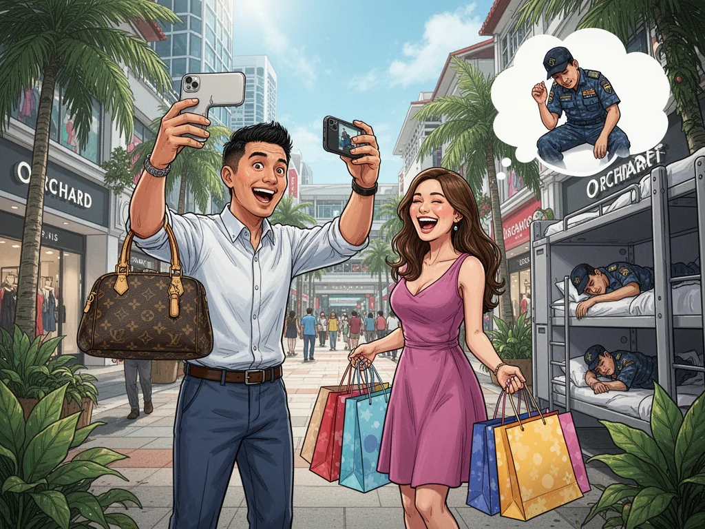 MINDEF Deploys ‘Stand-In Boyfriends’ To Prevent Recruits Being Cuckolded During Field Camp