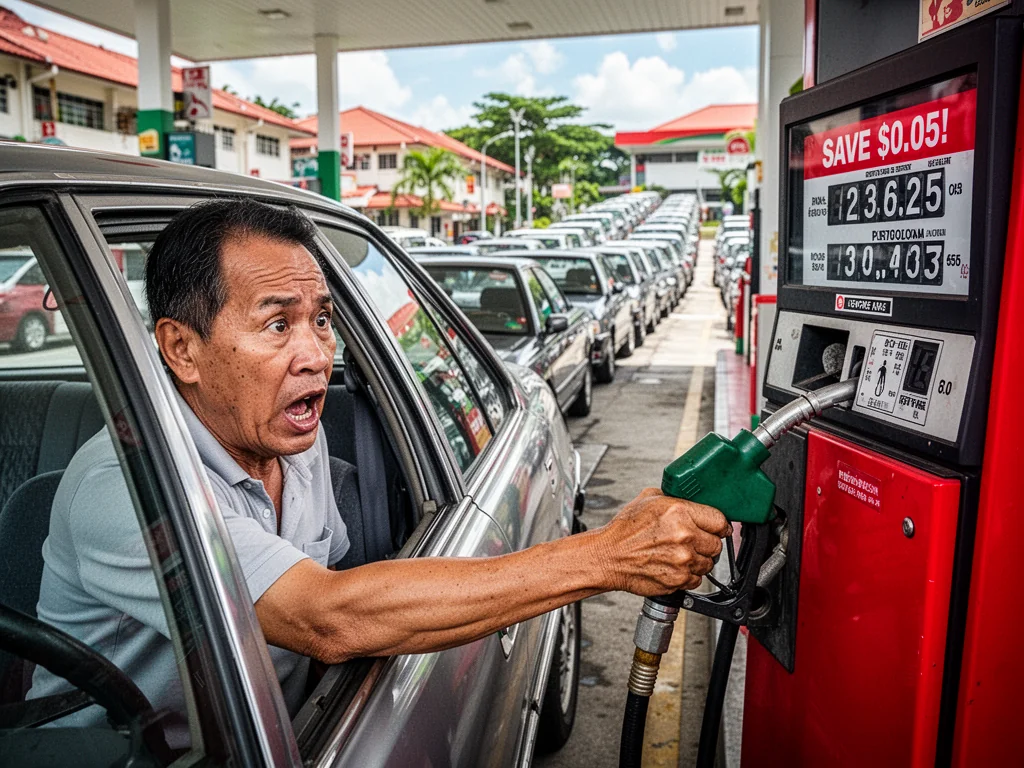 Man Willing To Accept Nuclear War For 10-Cent Petrol Discount
