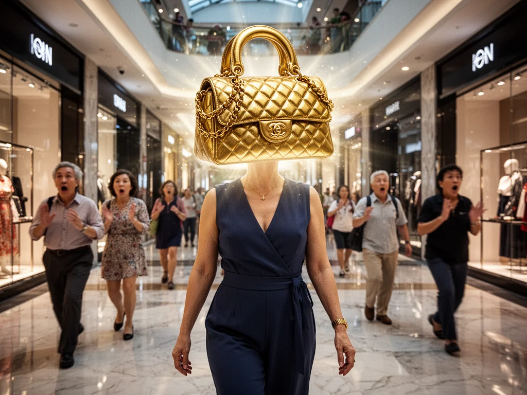 Singaporean Woman Successfully Replaces Her Entire Personality With One Chanel Handbag