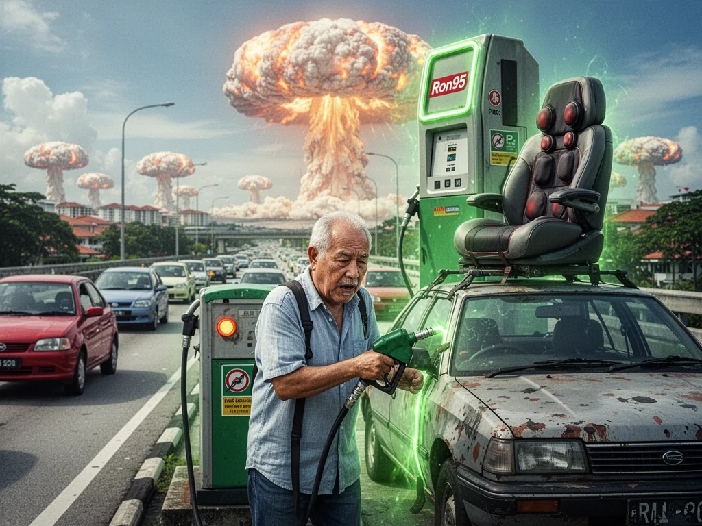Sinkie Uncle Accepts Nuclear Winter In Exchange For Cheap Petrol