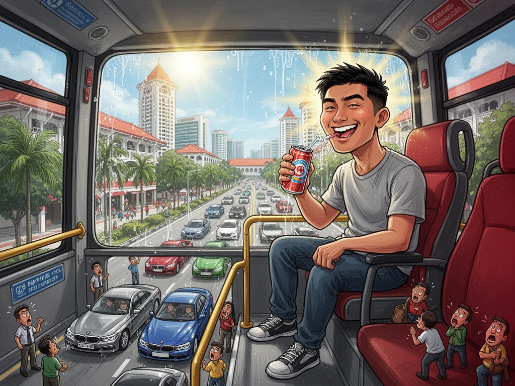Local Man Declared God-Emperor After Securing Front Seat of 190