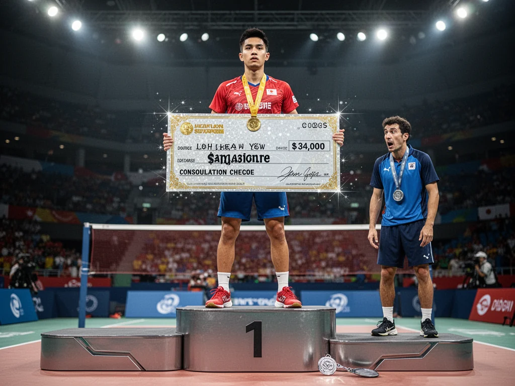 Millionaire Loh Kean Yew Mistakenly Stands On Podium’s Top Step