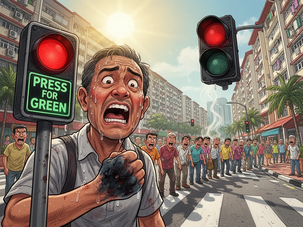 LTA Confirms Pedestrian Buttons Only Exist to Mock Impatient Plebeians