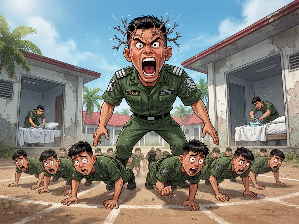 19-Year-Old Power-Tripping 3SG Demands Recruits Address His Stripes As 'Your Majesty'