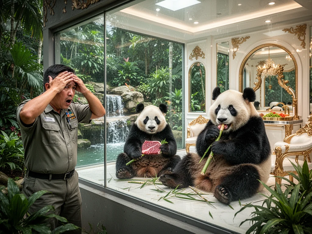 Mandai Pandas Refuse Sexual Intercourse Without Guaranteed Permanent Residency