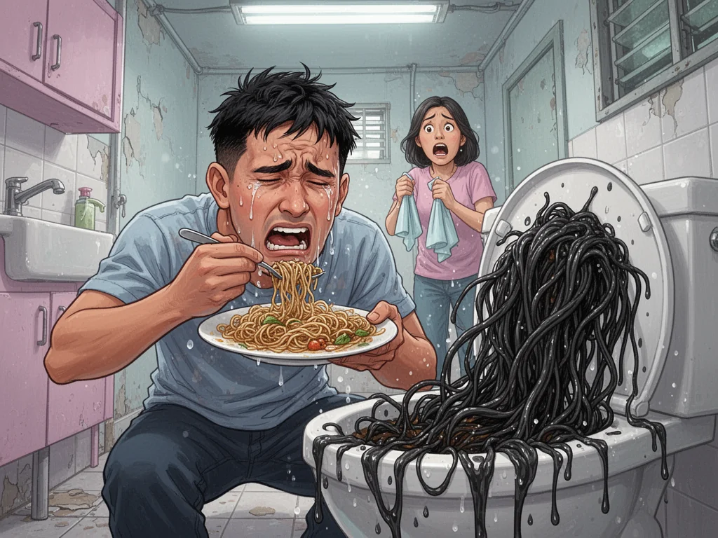 Sinkie Couple Finds Shared Bathroom Kills All Sexual Desire