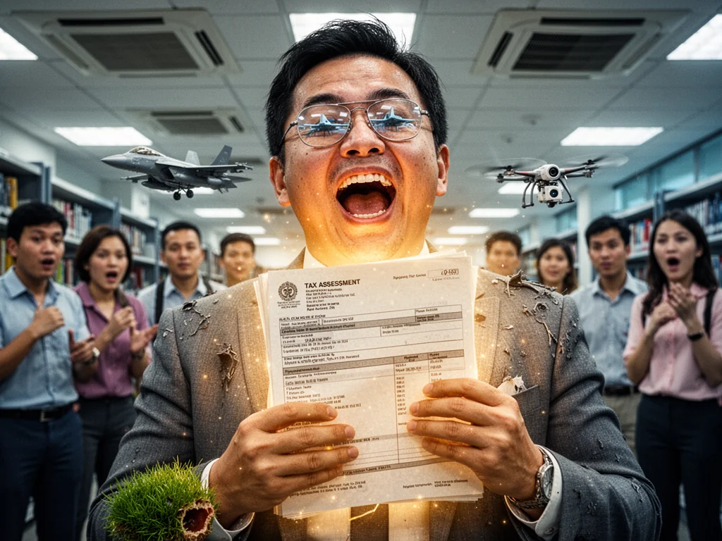 Singaporean Man Thrilled to Pay More Taxes Than Neighbor’s Salary