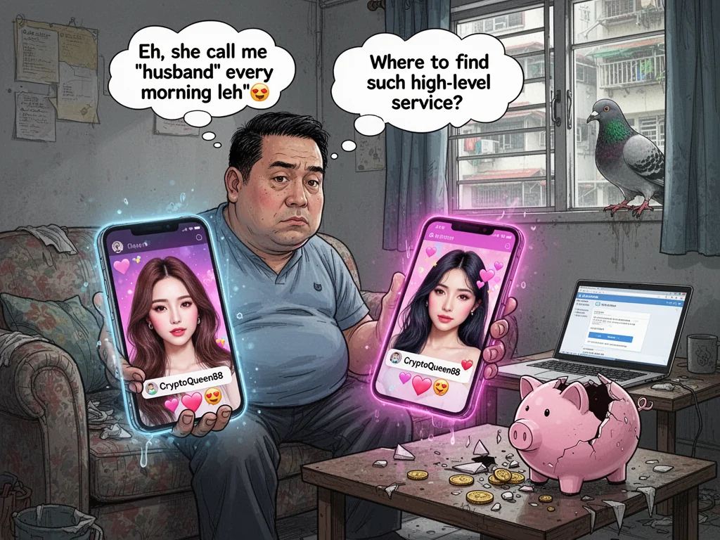 Singaporean Man Grateful 'Pig-Butchering' Scam Provided Only Social Life
