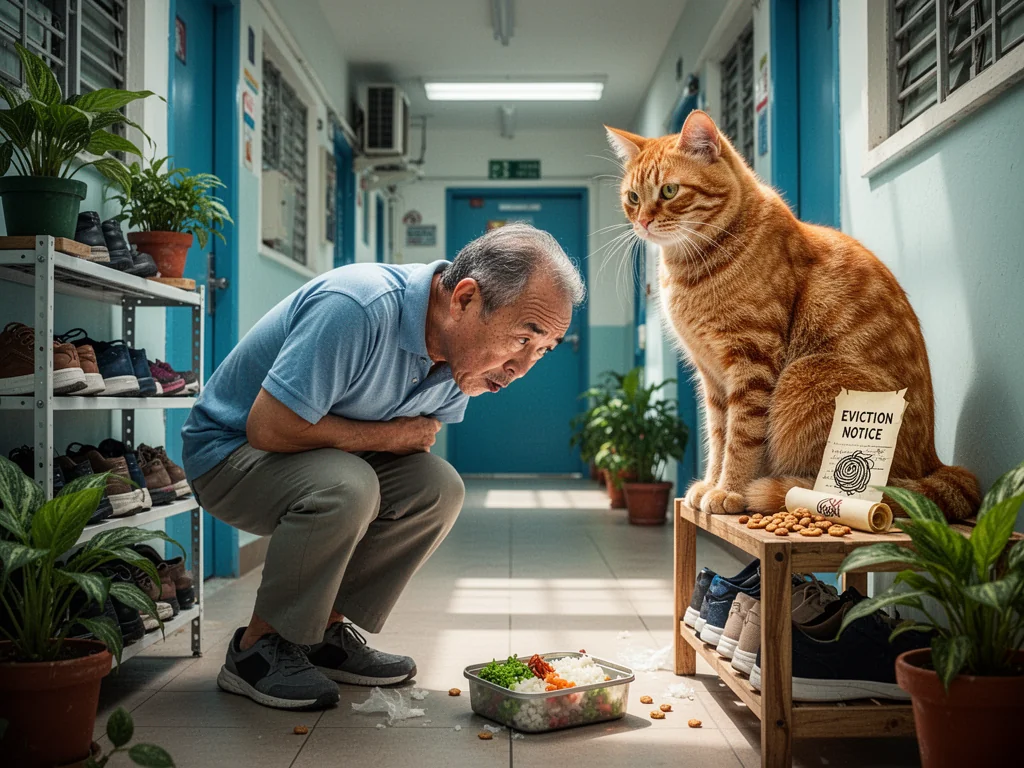 HDB Corridor Cats Legally Declared Real Landlords Of Your Flat