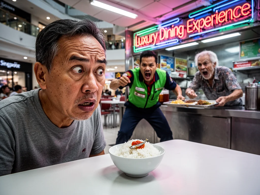 Local Man Pays $22 To Eat Trash In Air-Conditioned Misery